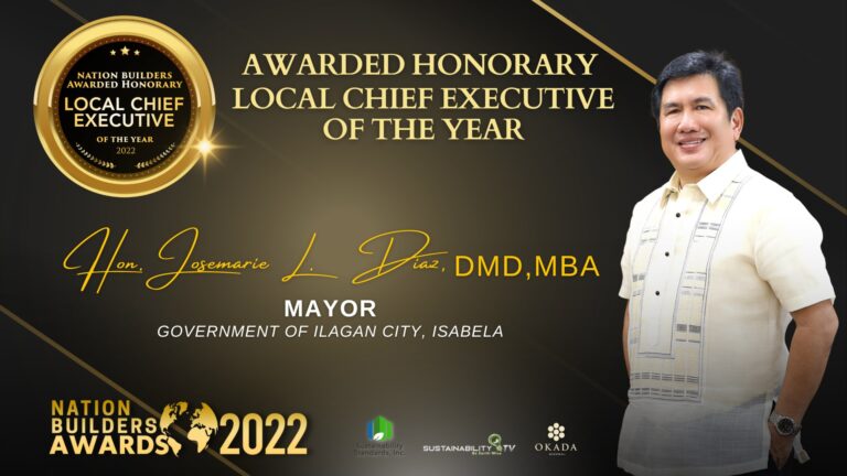 Awarded Honorary Local Chief Executive of the Year 2022